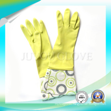 Protective Cleaning Work Latex Gloves with ISO9001 Approved